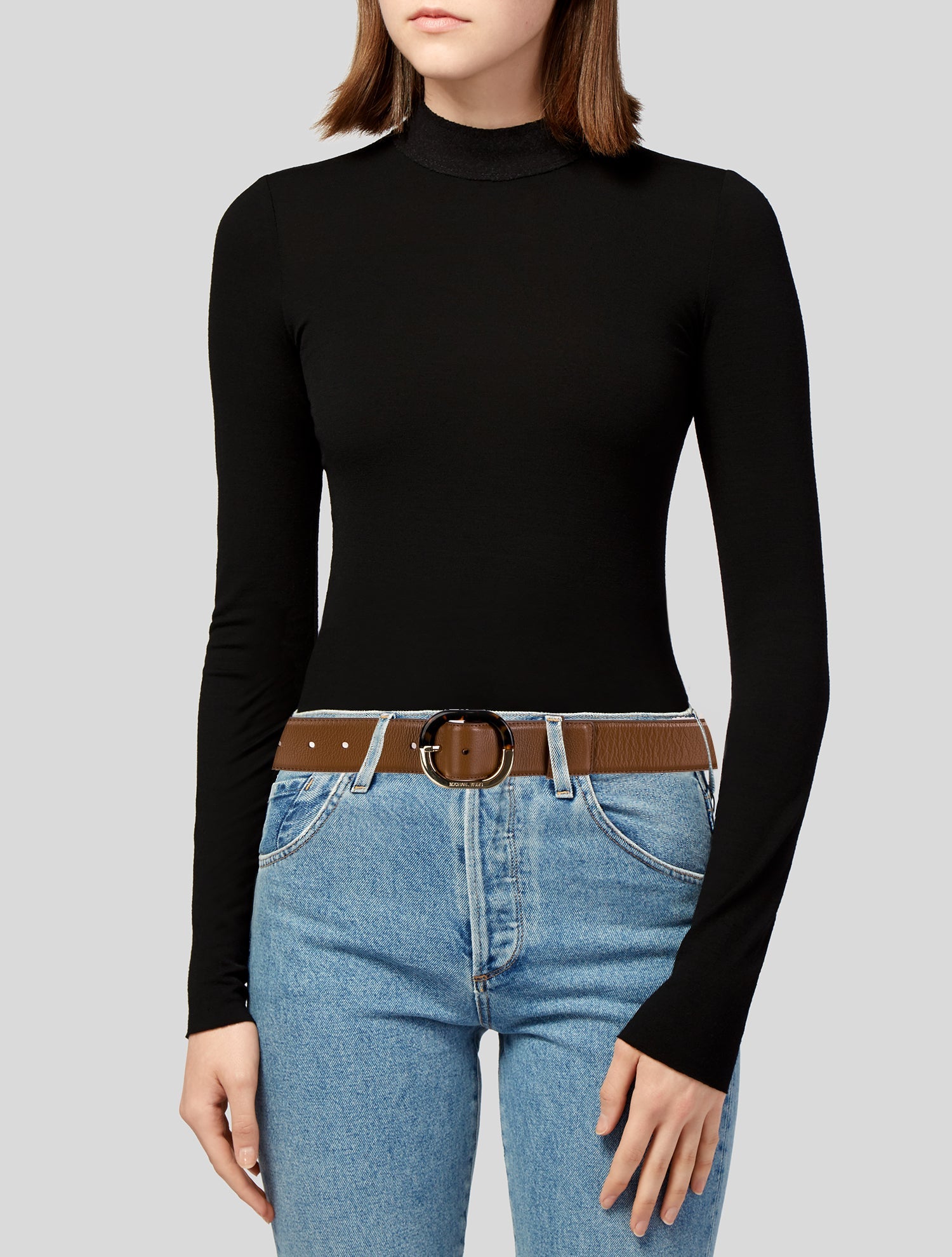 Michael Kors Leather Belt